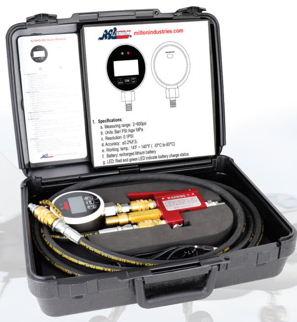 Aviation Digital Tire Pressure Gauge