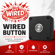 Load image into Gallery viewer, Load image into Gallery viewer, X5 Heavy-Duty WIRED Doorbell Button (SKU: MB XWT)
