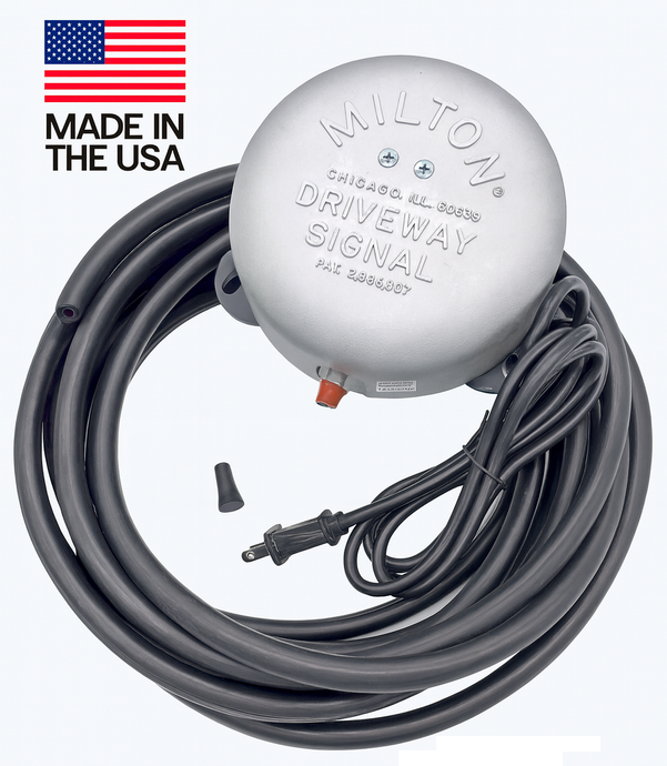 Milton Bell Kit - Notification Bell, Driveway Alarm, Driveway Signal Bell Kit