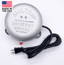 Load image into Gallery viewer, Load image into Gallery viewer, Milton 805 Driveway Signal Bell – Compatible with Driveway Hose for Residential and Industrial Alarm Systems
