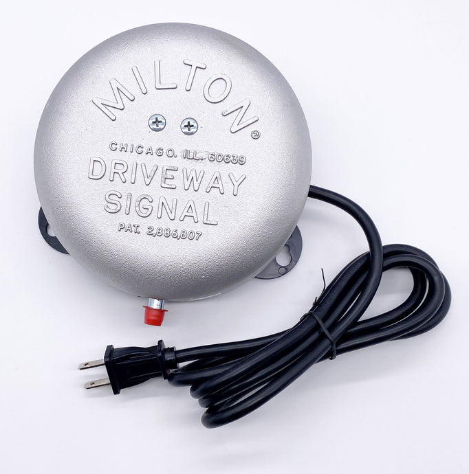 Milton 805 Driveway Signal Bell – Compatible with Driveway Hose for Residential and Industrial Alarm Systems