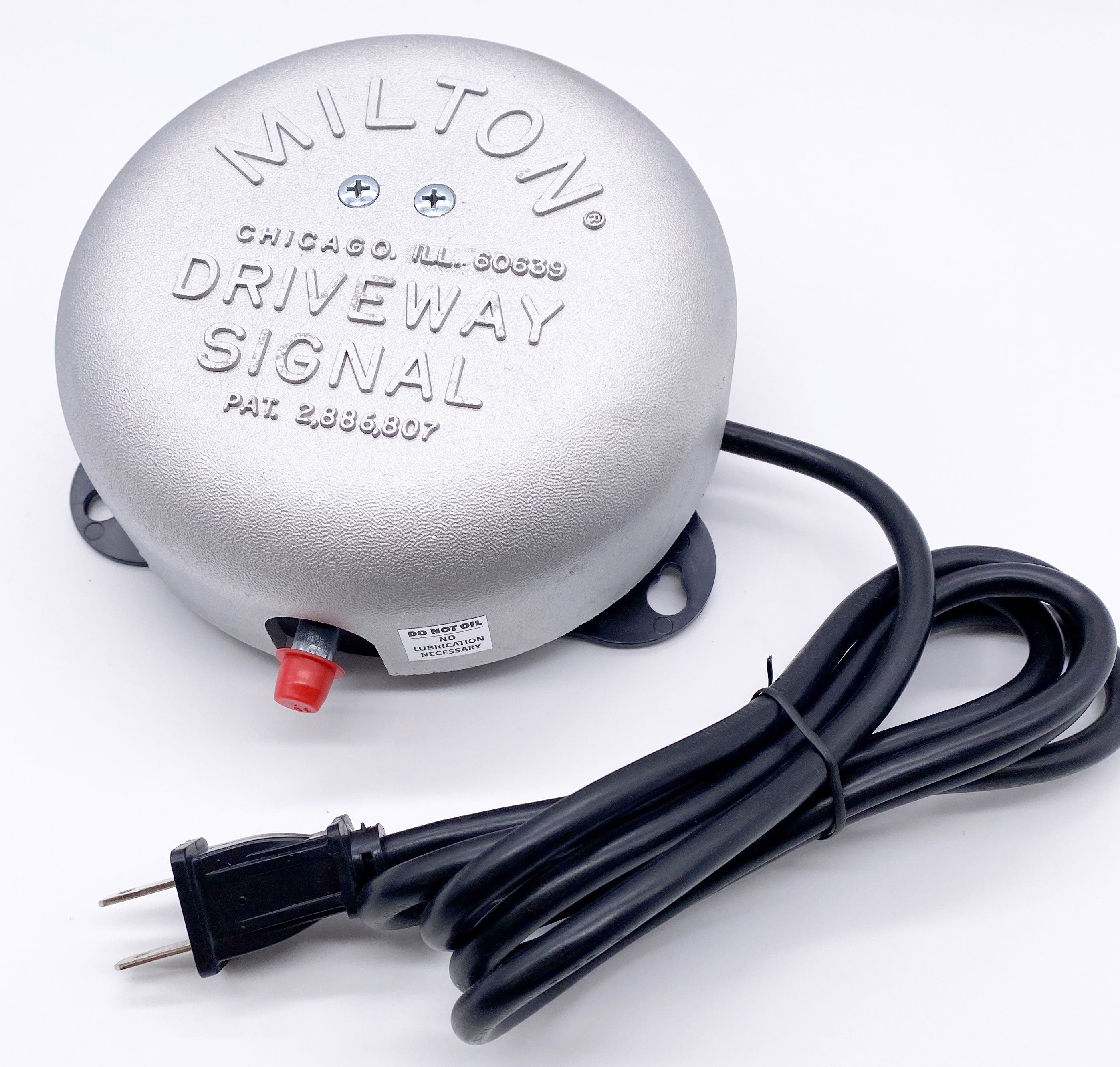 Milton 805 Driveway Signal Bell – Compatible with Driveway Hose for Residential and Industrial Alarm Systems