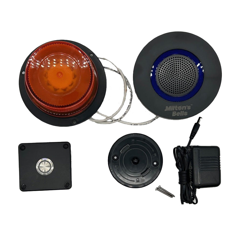 X5 Wireless Warehouse Doorbell and Strobe Light Kit (SKU: MB X5 WDCLK)