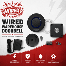 Load image into Gallery viewer, Load image into Gallery viewer, X5 Wired Warehouse Chime Kit - SKU: MB X5 WWDC
