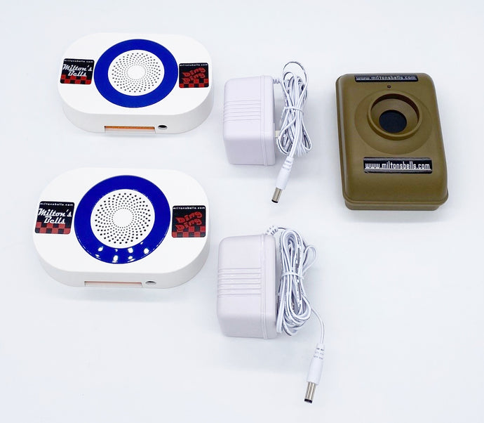 Motion Activated Chimes Kit with two chimes and one sensor