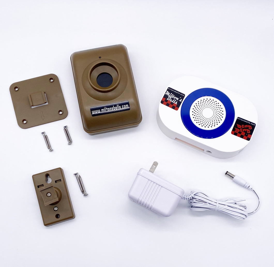 Wireless Motion Detector Chime Kit 